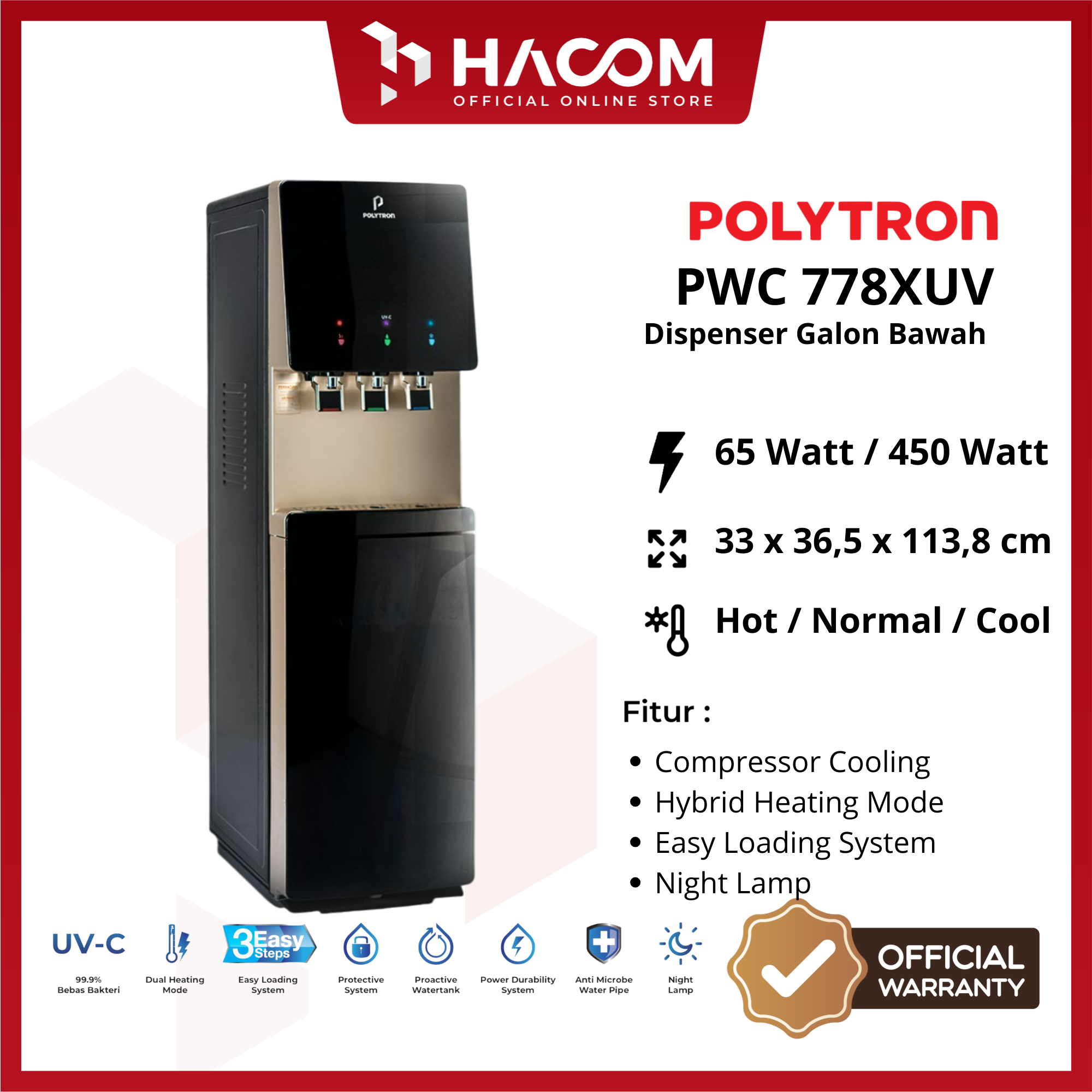 POLYTRON PWC 778XUV